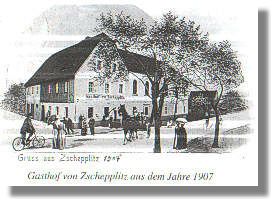 Gasthof von Zschepplitz aus dem Jahre 1907