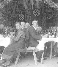 Erntedankfest im Rittergut 1936