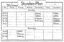 Stundenplan